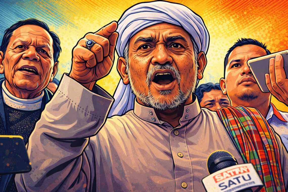 Guncangan Politik: Novel Bamukmin Bongkar Pertemuan Rizal Fadilah dan Tokoh Banteng, Roy Suryo Terpojok